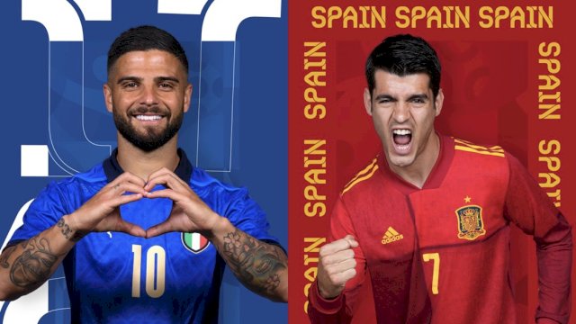 Euro 2020: Spanyol Sua Italia di Semifinal