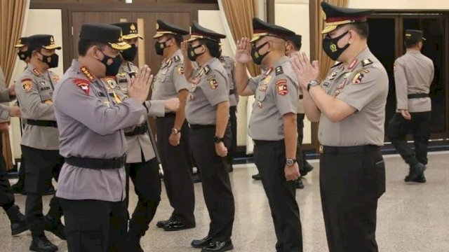 Mutasi di Polda Sulsel, Wakapolda Dijabat Kombes Pol Patoppoi