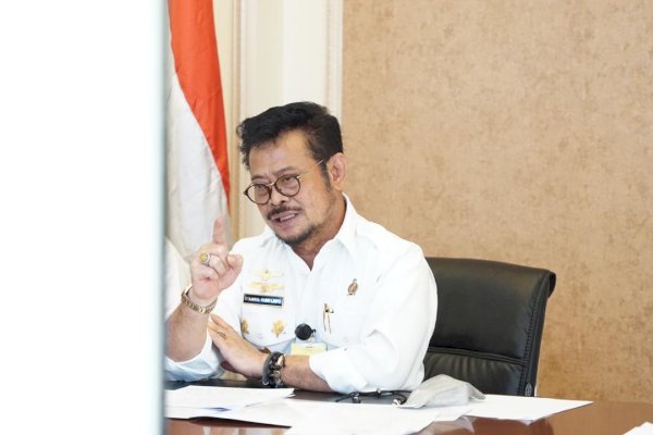 Mentan Syahrul Minta Jajaran Kementan Terus Membela Kepentingan Rakyat