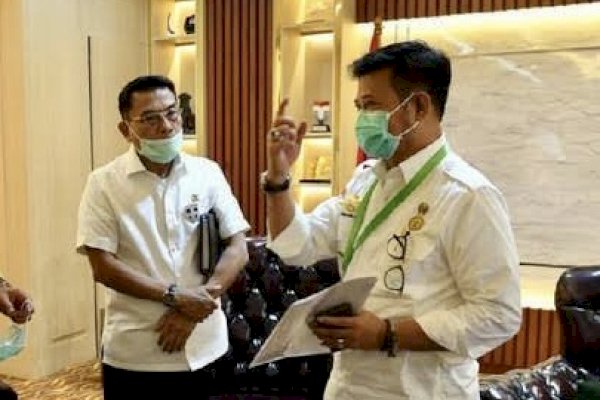 Di Depan Mentan Syahrul, KSP Moeldoko: Sangat Bangga dengan Teknologi AWR dan Kostratani