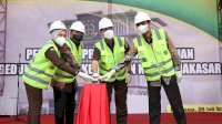 Saat Walikota Danny dan Ketua DPRD Rudianto Kompak Hadiri Ground Breaking Pembangunan Kajari Makassar