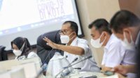 Rapat Koordinasi Makassar Recover, Danny Pertegas Kesehatan Warga dan Pastikan Cadangan Keperluan Medis