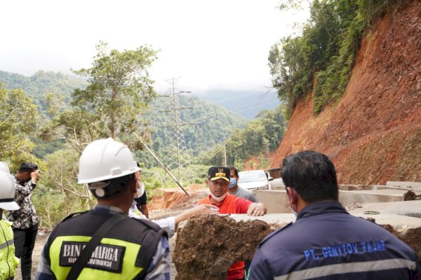 Tekad Plt Gubernur Andi Sudirman Tuntaskan Rintisan Jalan Penghubung Palopo &#8211; Pantilang &#8211; Torut