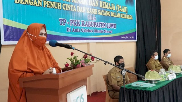 Sosialisasi PAAR, Ketua TP PKK Luwu : Kader PKK Adalah Ujung Tombak