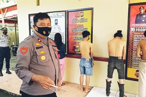 Pandemi Covid-19, Polisi Grebek Muda-mudi Sedang Pesta Narkoba