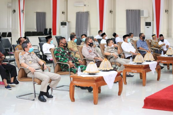 Walikota Palopo Mengikuti Pertemuan Virtual Bersama Wapres Ma’ruf Amin