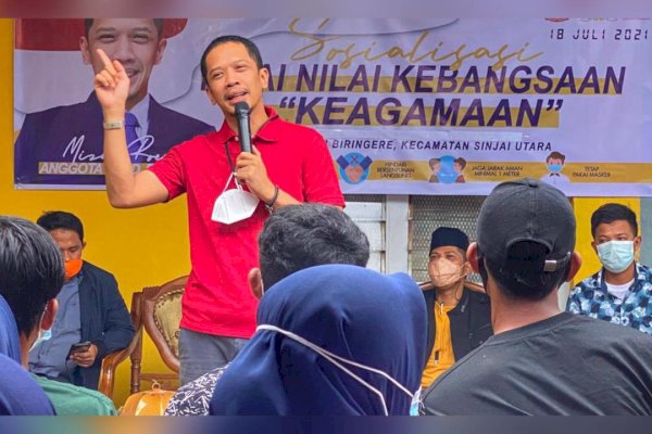 Temui Warga Binaan dan Susuri Pemukiman Warga di Sinjai, Cara Legislator NasDem Mizar Roem Tanamkan Nilai-nilai Kebangsaan