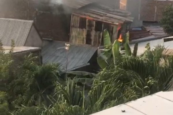 Penyebab Kebakaran di Jalan Sukaria Makassar Diduga Karena Korsleting Listrik