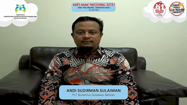 Hadiri HAN 2021 Bersama Jokowi, Berikut Pesan Plt Gubernur Sulsel