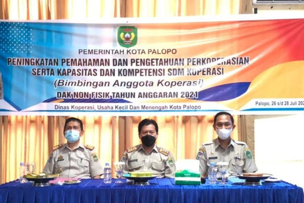 Pemkab Palopo Gelar Bimtek Kepada Anggota Koperasi