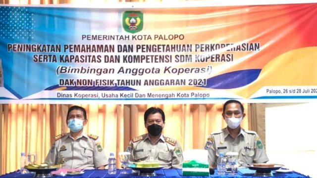 Pemkab Palopo Gelar Bimtek Kepada Anggota Koperasi