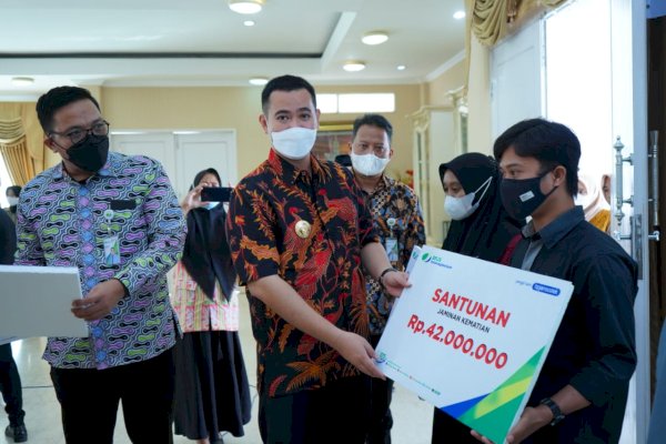 Pemkab Pangkep Sulsel Daftarkan 3100 THL ke BPJS Ketenagakerjaan
