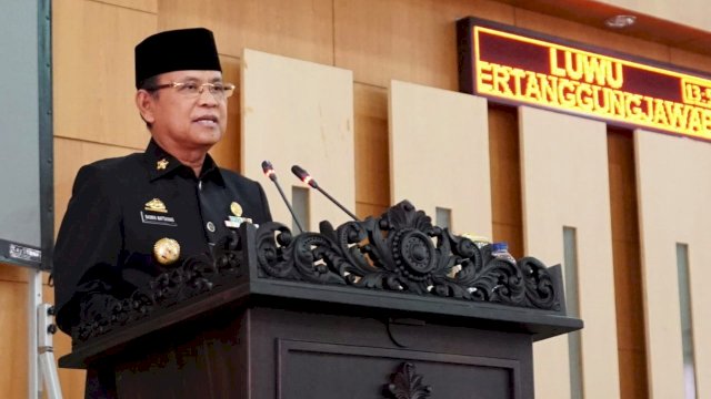 Pemkab dan DPRD Luwu Sepakati Ranperda Pertanggungjawaban Pelaksanaan APBD 2020