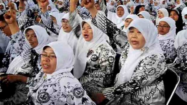 Pembayaran Gaji Guru Kontrak Bulan Januari dan Februari Menunggu Penandatanganan SK  Mantan Pj Wali Kota Makassar