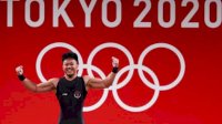 Mantap, Rahmat Erwin Abdullah Lifter Asal Makassar Ukir Rekor di Olimpiade Tokyo 2020