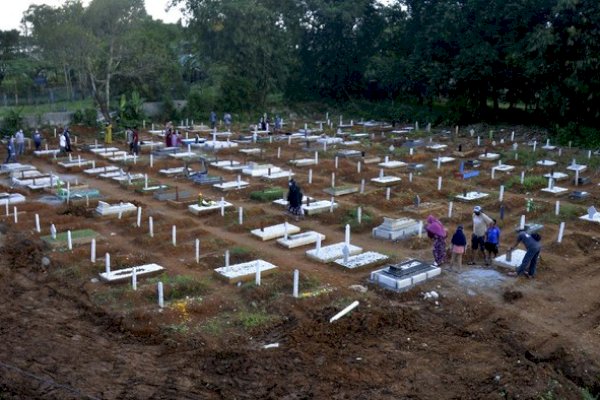 Makam Khusus Covid-19 di Macanda Gowa Hampir Penuh, Pemprov Sulsel Tambah Lahan Pemakaman 2 Hektare