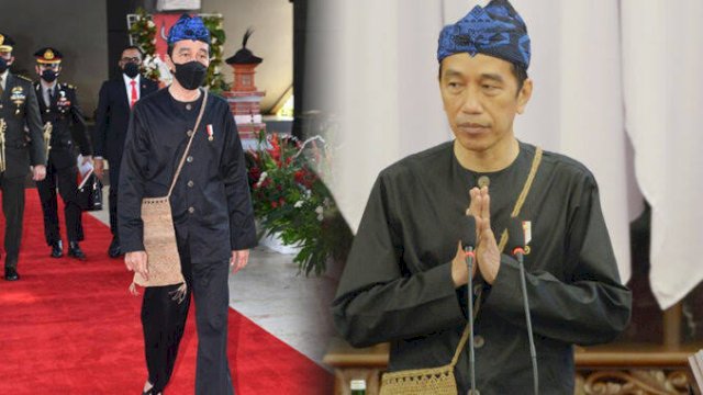 Pakaian Adat Suku Badui yang Dipakai Jokowi, Harganya hanya Ratusan Ribu, Tapi Penuh Makna