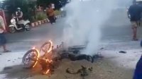 Kecelakaan Tragis! Pria di Gowa Sulsel Hangus Terbakar Usai Isi Bensin di SPBU