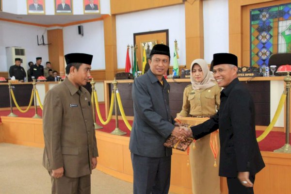 Wabup Pangkep Hadiri Rapat Paripurna di DPRD 