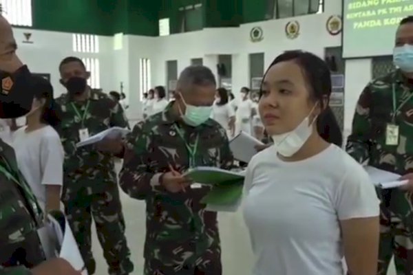 Video Viral Wanita Cantik Mendaftar TNI Untuk Bikin Mantan Menyesal