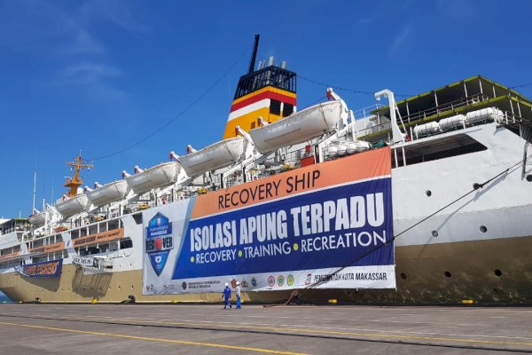 Isolasi Apung Covid-19 di Makassar Jadi Bahan Pemberitaan Media Internasional