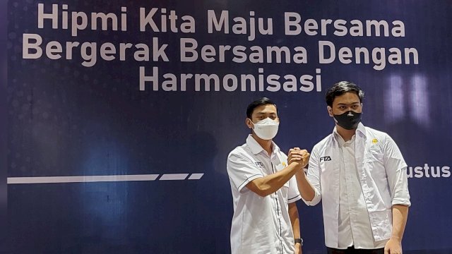 Fadel Taufan dan Nidal Rusdin Sepakat Bergerak Bersama Majukan HIPMI Makassar