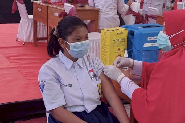 Catat Waktunya! 6 September, Vaksinasi Siswa SMP di Makassar