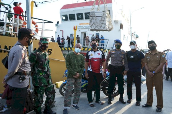 Wabup Pangkep Syahban Sammana Kunker ke Liukang Tangaya