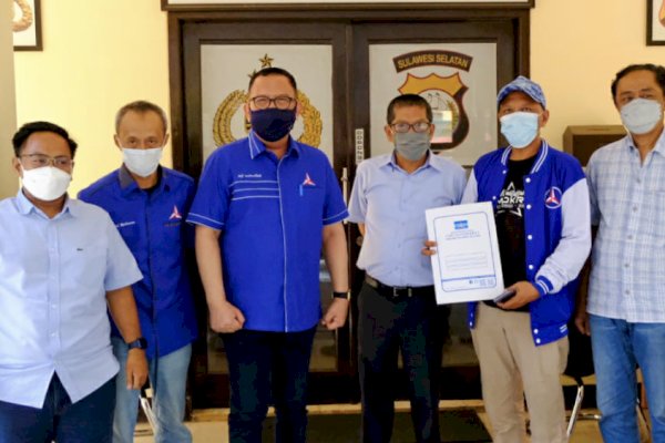 Demokrat Sulsel Polisikan Anak Buah Jokowi ke Polda Sulsel