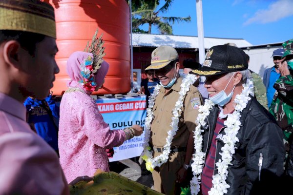 Wabup Pangkep Syahban Sammana Kunjungi Liukang Kalmas