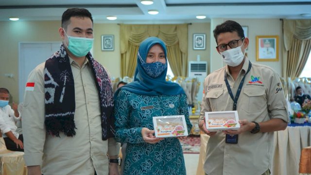 Menparekraf Sandiaga Uno Kunker ke Kabupaten Pangkep Sulsel