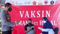 Program Vaksinasi Polres Pangkep Lampaui Target