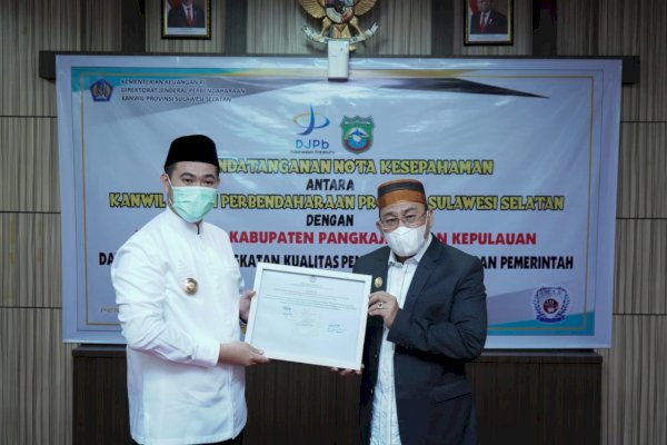 Kabupaten Pangkep Raih Penghargaan Ketiga Kategori Pengelolaan Dana Desa