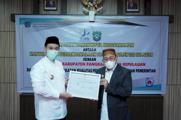 Kabupaten Pangkep Raih Penghargaan Ketiga Kategori  Pengelolaan Dana Desa