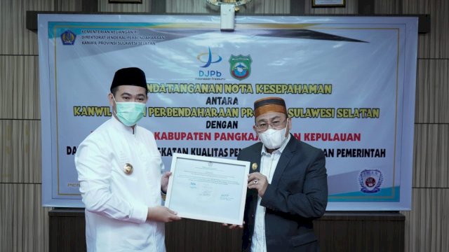 Kabupaten Pangkep Raih Penghargaan Ketiga Kategori  Pengelolaan Dana Desa