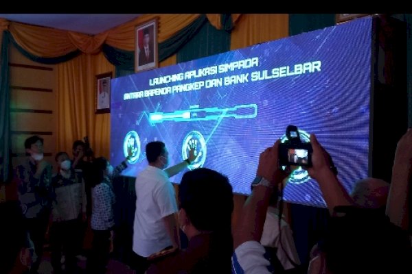 Pemkab Pangkep Launcing Aplikasi Simpada