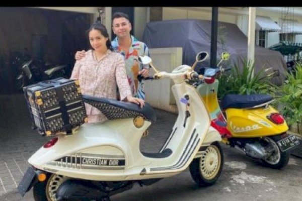 Nagita Slavina Ngidam, Raffi Ahmad Belikan Vespa Christian Dior Seharga Rp 1 Milliar