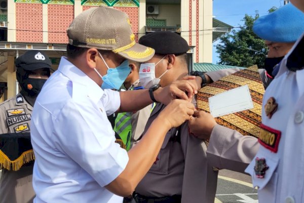 Gelar Pasukan Operasi Ketupat 2021 di Takalar, Bupati  Syamsari Bacakan Amanat Serentak Kapolri