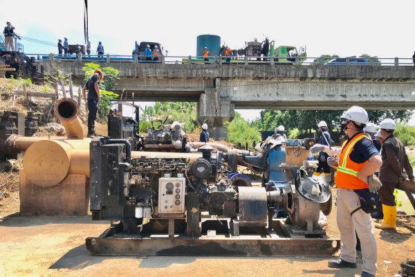 Kondisi Bendung Lekopancing Menurun, Perumda Air Minum Kota Makassar Siapkan 9 Mobil Tangki Gratis Bagi Pelanggan