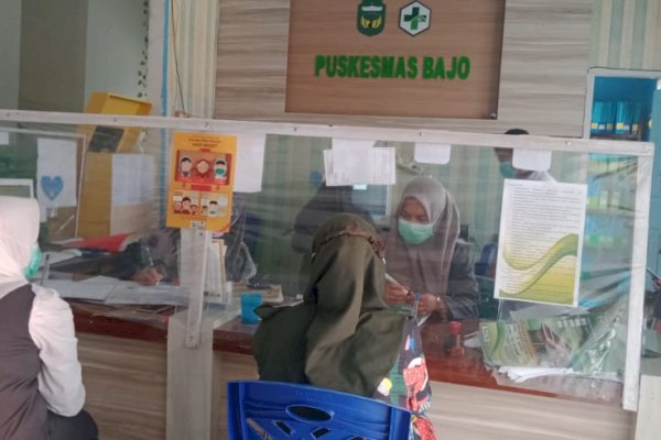 Kasus Covid-19 Meningkat, Puskesmas Bajo di Luwu Sulsel Tetap Optimal Beroperasi