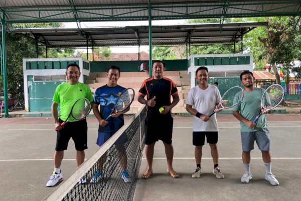 Olah Raga Tenis, Bupati Vs Dandim Bantaeng