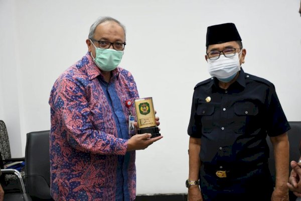 Bahas High Level Meeting, Wali Kota Palopo Terima Kunjungan Deputi Kepala Perwakilan BI Sulsel