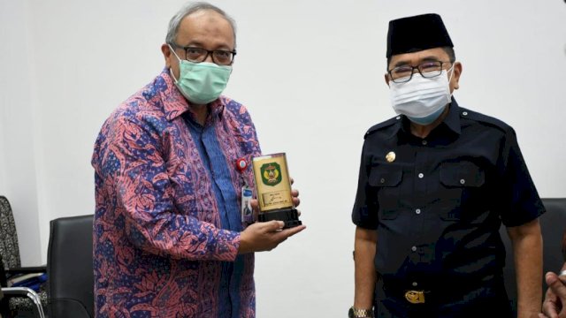 Bahas High Level Meeting, Wali Kota Palopo Terima Kunjungan Deputi Kepala Perwakilan BI Sulsel