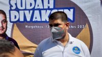 Rajiv Nasdem Patut Diacungi Jempol, Gelar Vaksinasi Massal di Bandung, Dukung Pemerintah Capai Herd Immunity