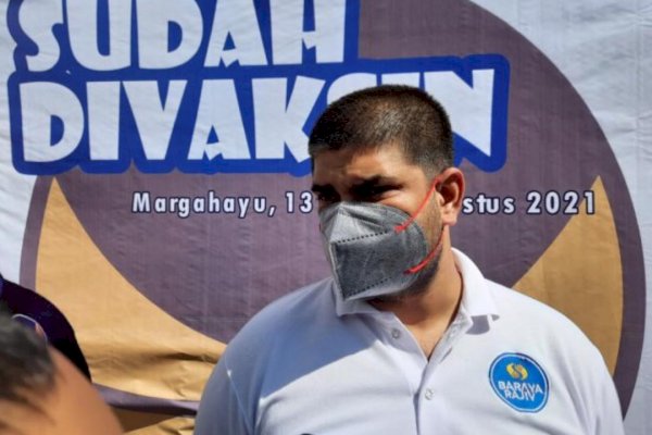 Rajiv Nasdem Patut Diacungi Jempol, Gelar Vaksinasi Massal di Bandung, Dukung Pemerintah Capai Herd Immunity