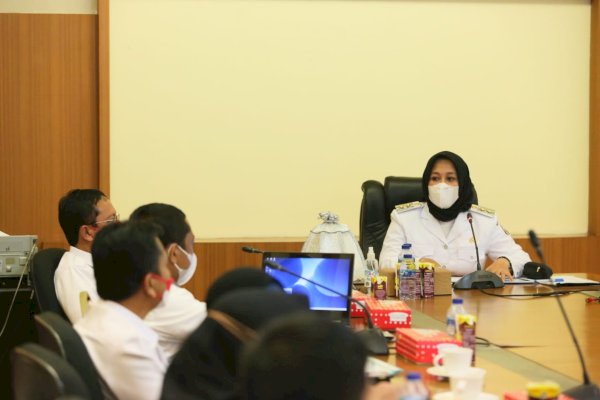 Wawali Fatmawati Rusdi Pimpin Rapat LHP Pelaksanaan Tender APBD TA 2019-2020