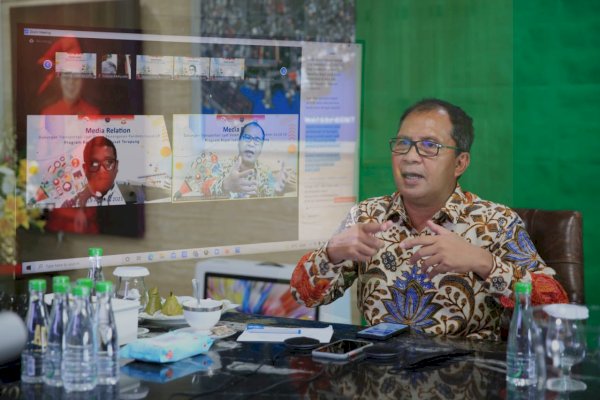 Jadi Narasumber, Wali Kota Danny Paparkan Strategi Isolasi Apung ke Dirjen Hubla