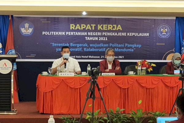 Tingkatkan Potensi Perikanan, Bupati Yusran Ajak Politani Pangkep Kerjasama