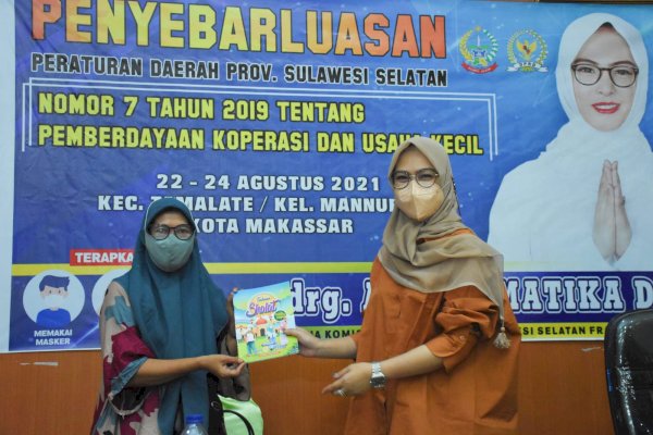 Legislator NasDem Cicu Harap Pembentukan Koperasi dan UMKM di Sulsel kembali Berjamur