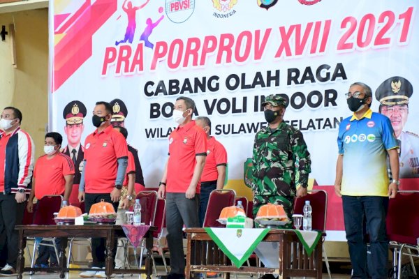 Sekda Firmanza Buka Kegiatan Pra Porprov Voli Zona VI di Kota Palopo Sulsel 